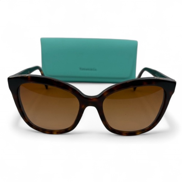 FRAMES ONLY - Tiffany & Co. TF4150 8002/3B 55•18•140 Sunglasses - Picture 2 of 16